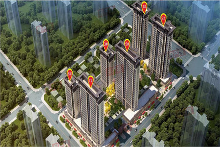 阳光河畔套三三楼/5101/26车83万3室2厅1